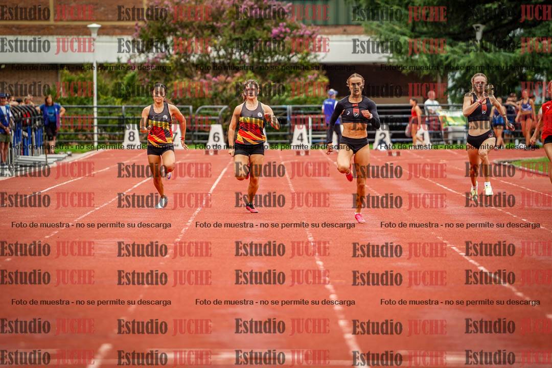 Fotos de los 100 m llanos de mujeres