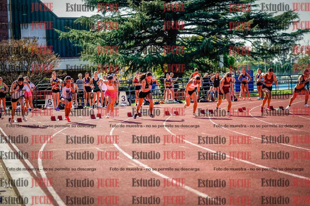 Fotos de los 100 m llanos de mujeres