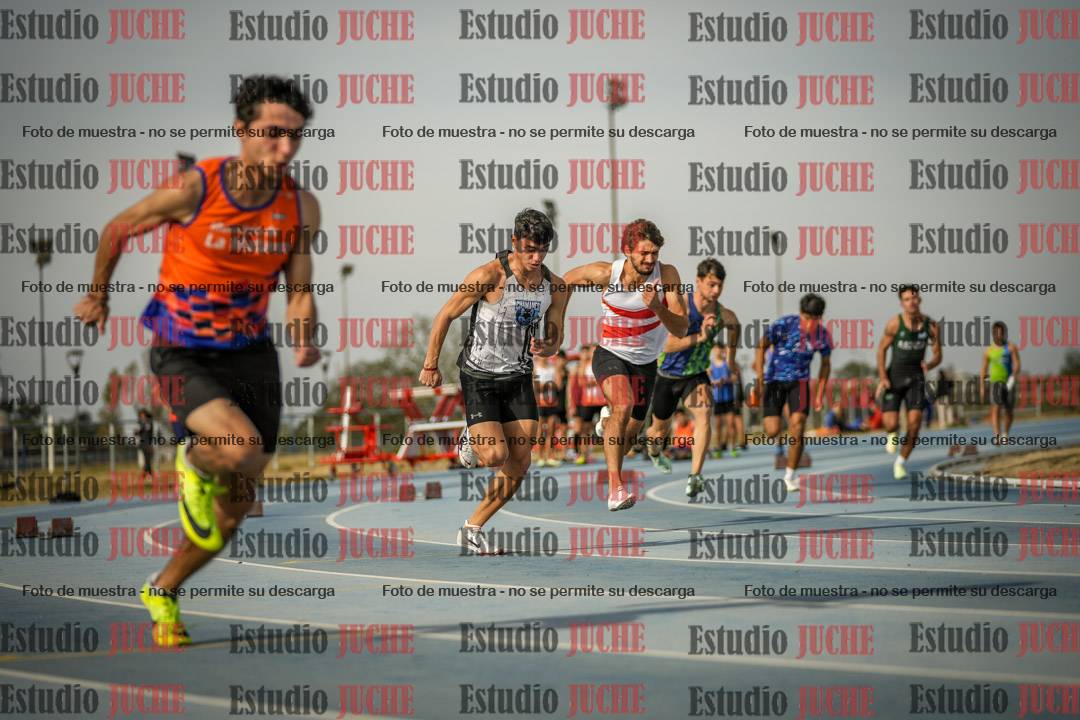 Fotos de los 200 m llanos de varones