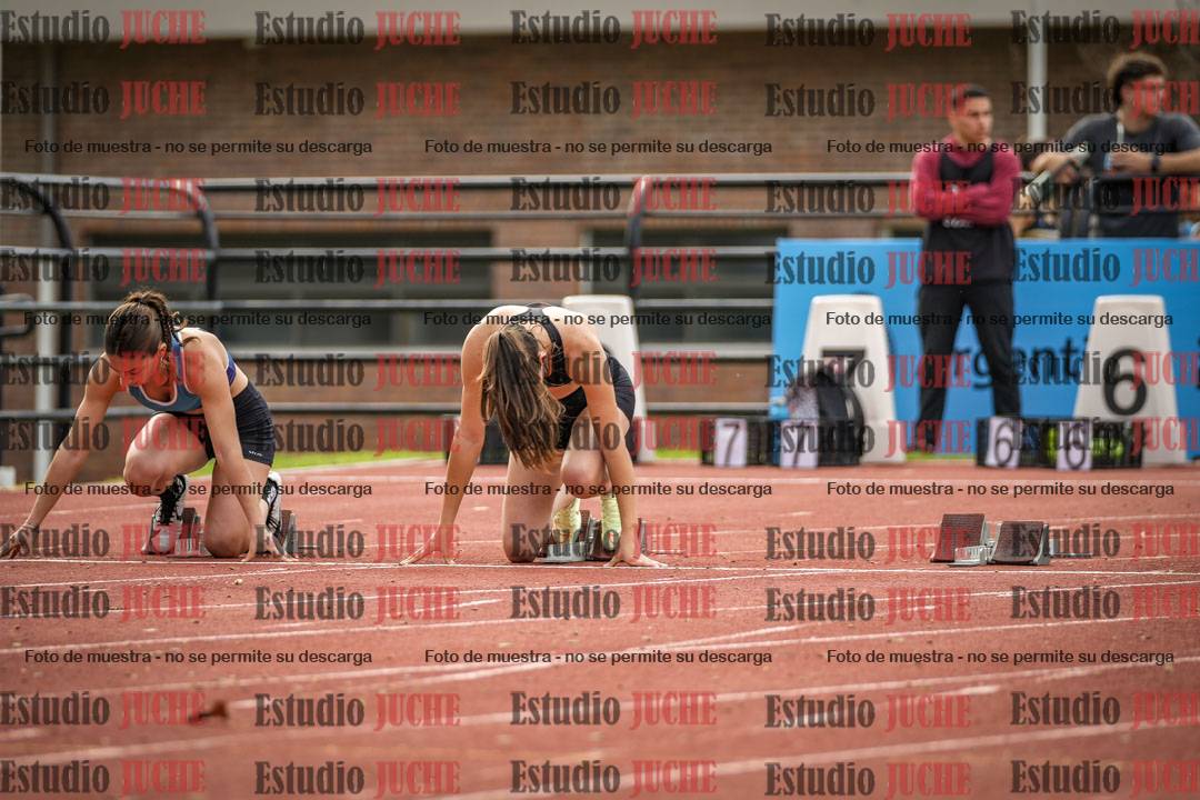 Fotos de los 100 m llanos de mujeres