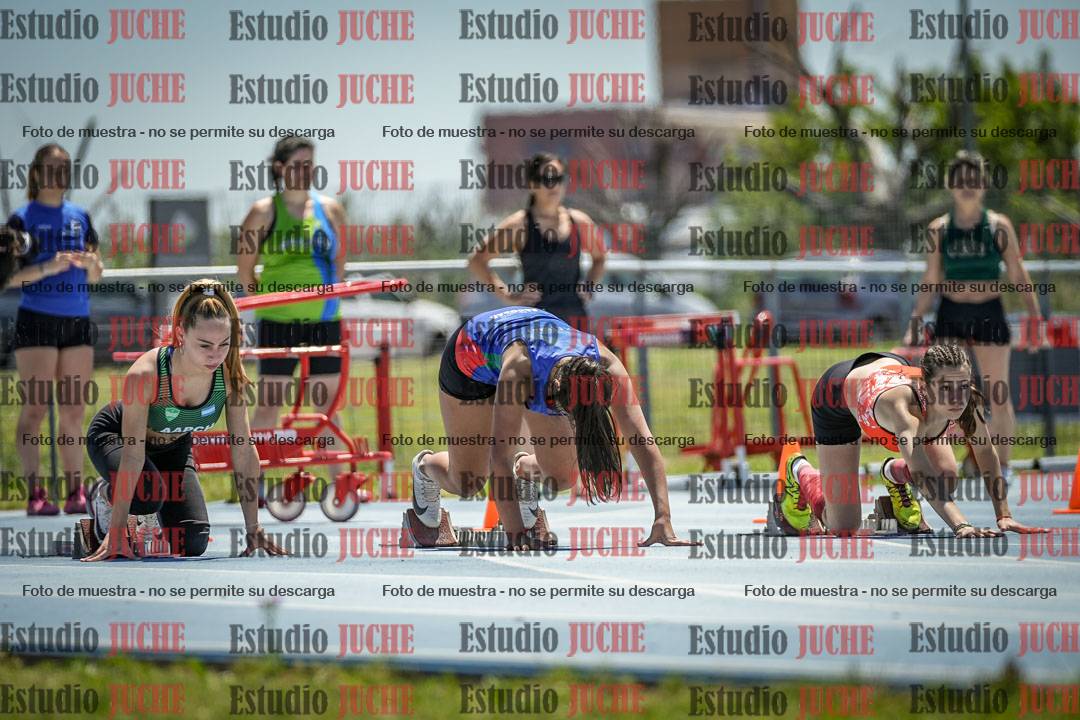 Fotos de los 100 m llanos de mujeres