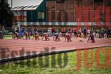 Fotos de los 100 m de varones