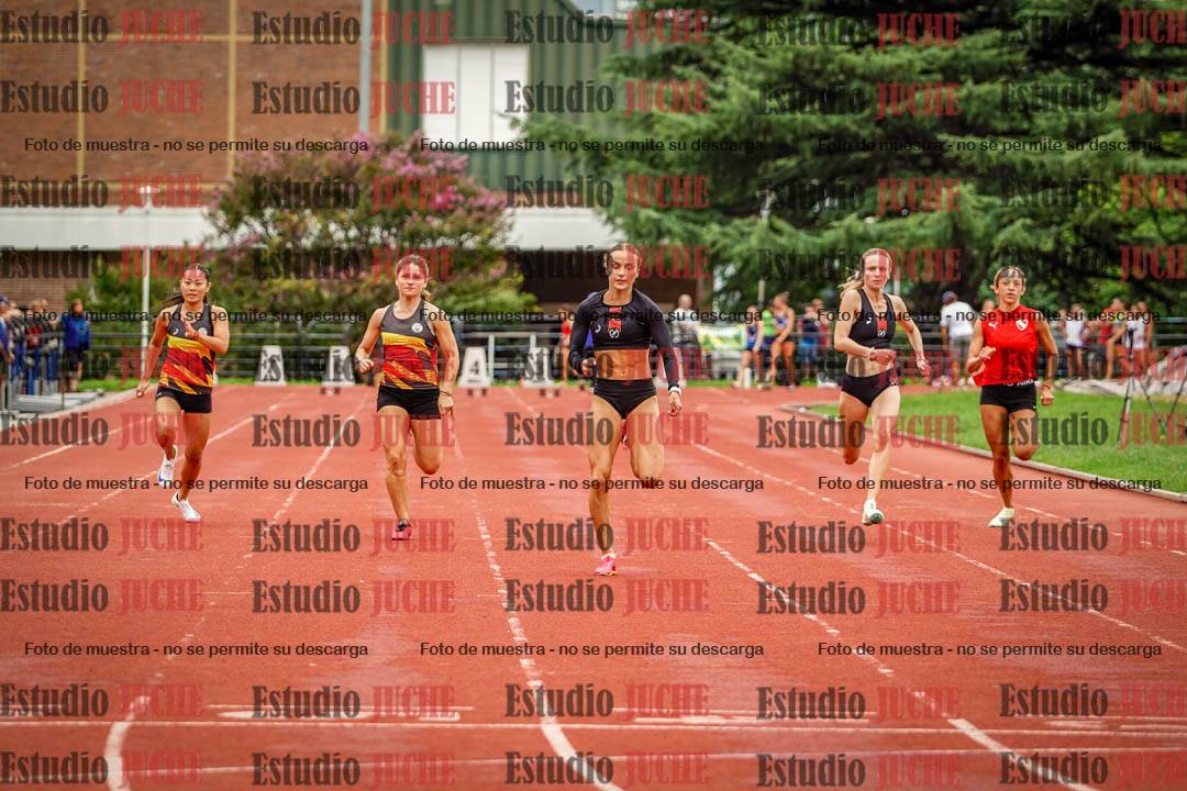 Fotos de los 100 m llanos de mujeres