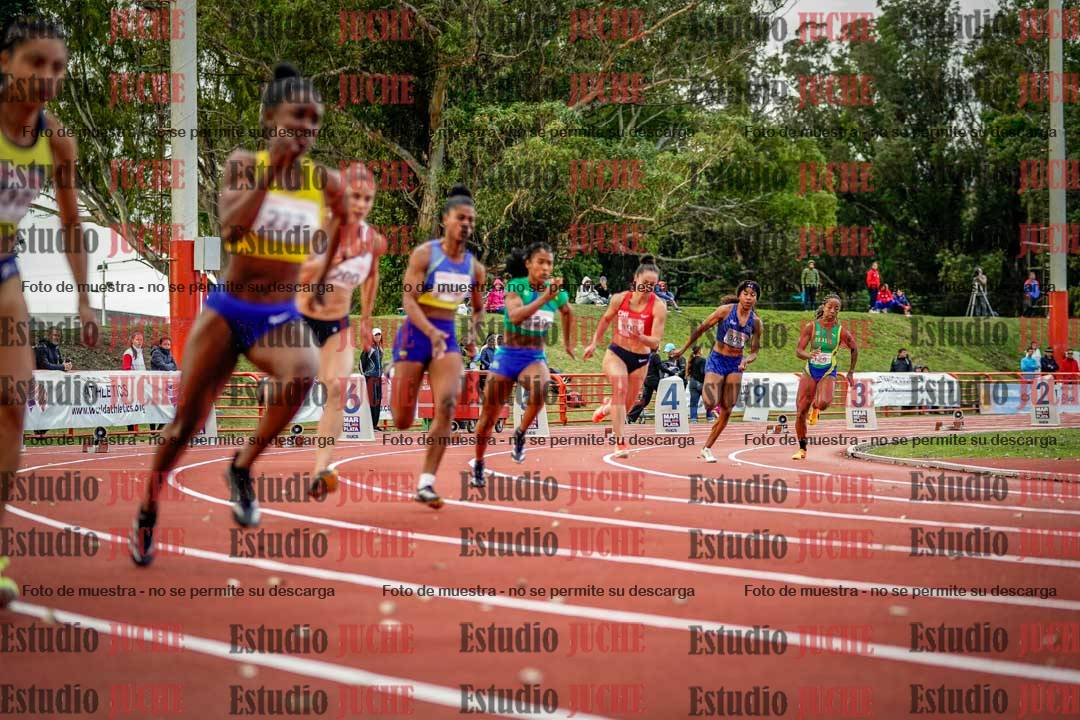 Fotos de los 200 m llanos de mujeres - FINAL
