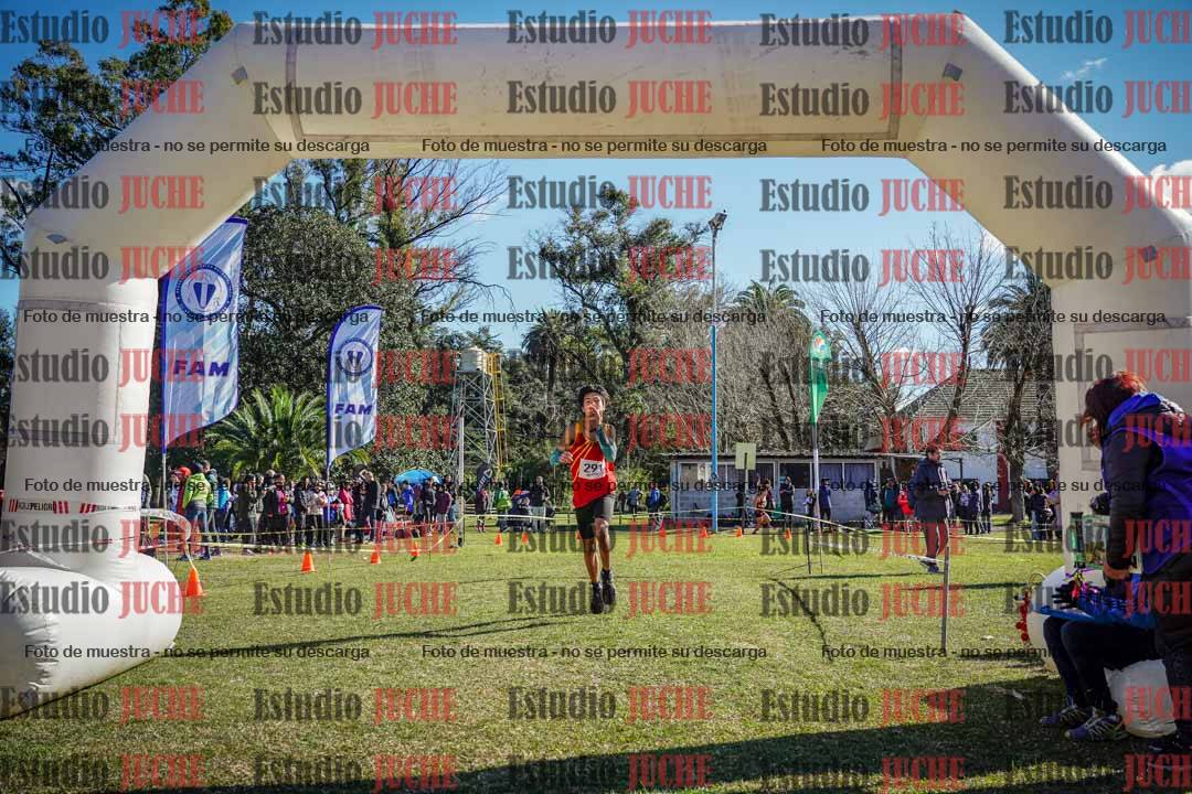 Fotos de la llegada del cross de 3000 m