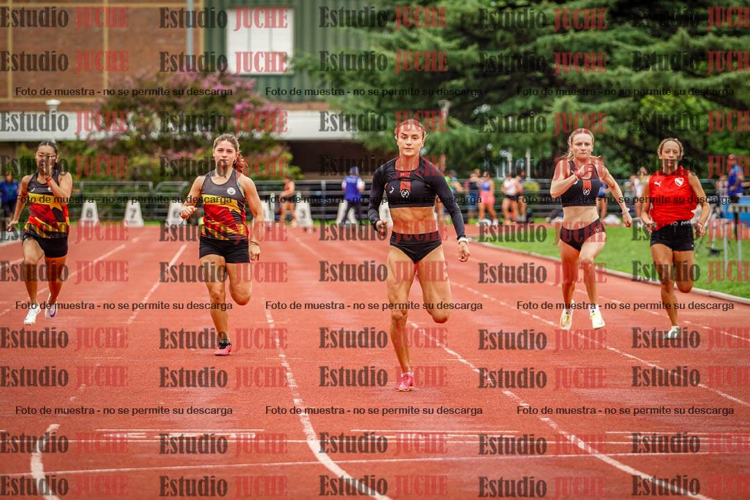 Fotos de los 100 m llanos de mujeres