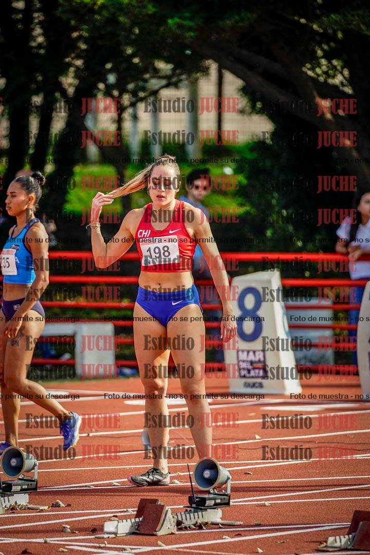 Fotos de los 100 m de mujeres - FINAL