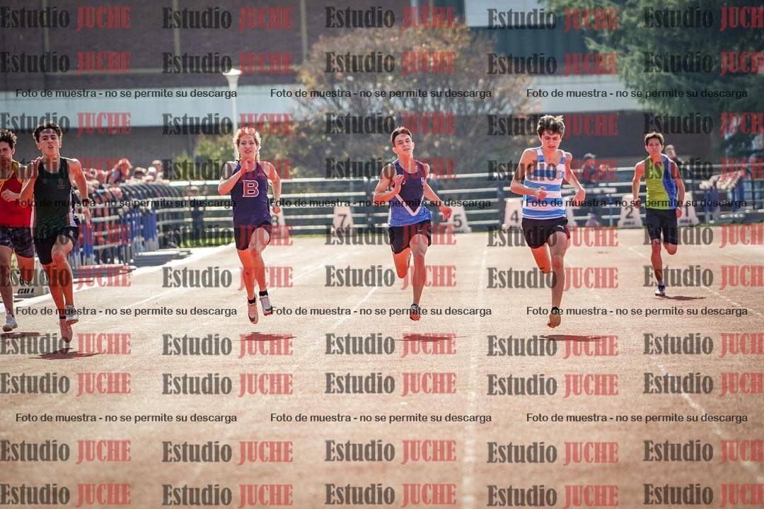 Fotos de los 200 m llanos de varones
