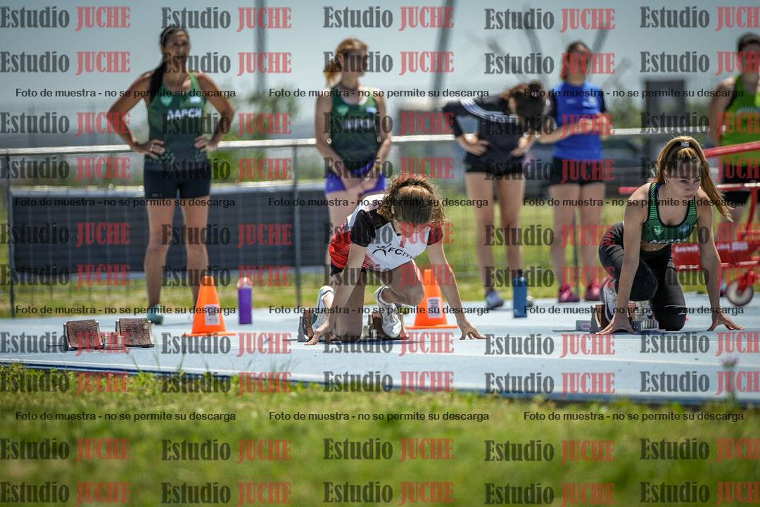 Fotos de los 100 m llanos de mujeres