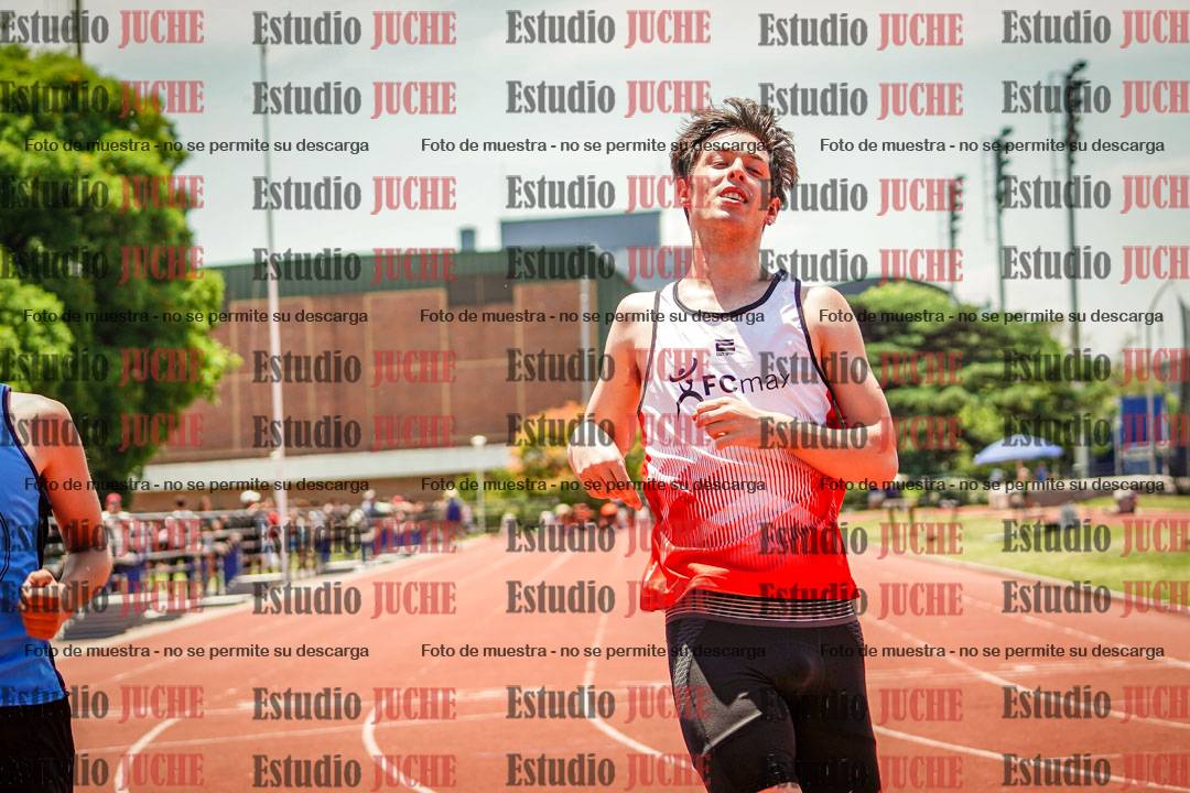 Fotos de los 100 m llanos de varones
