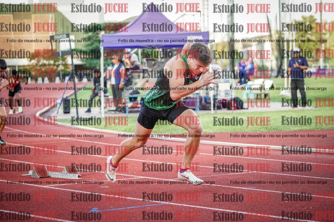 Fotos de los 400 m llanos de varones