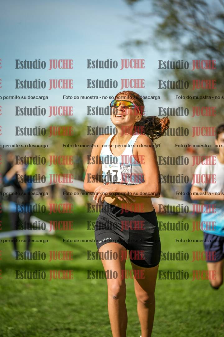 Fotos de la llegada del cross de 3000 m