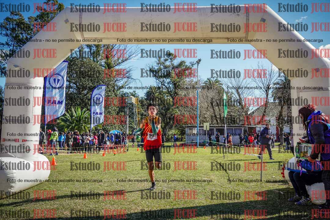Fotos de la llegada del cross de 3000 m