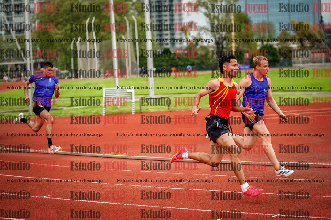 Fotos de los 200 m de varones