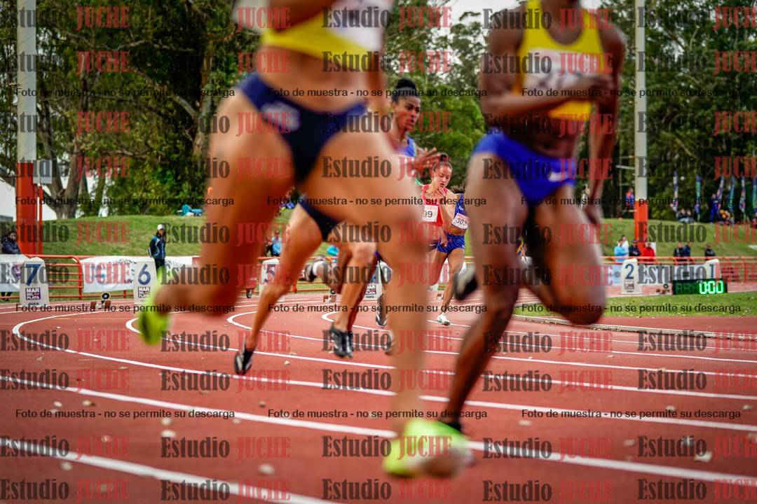 Fotos de los 200 m llanos de mujeres - FINAL