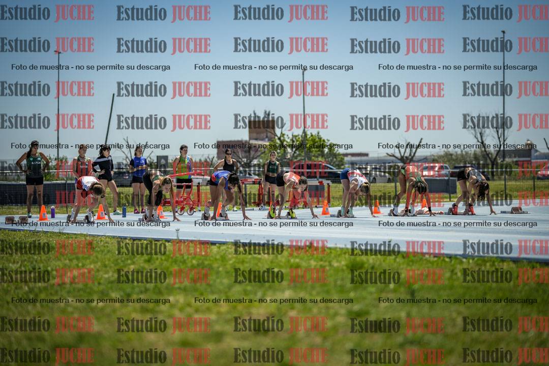 Fotos de los 100 m llanos de mujeres