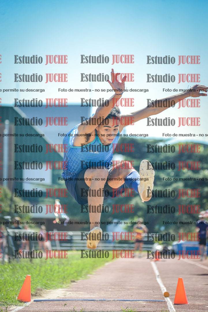 Fotos del salto en largo de varones