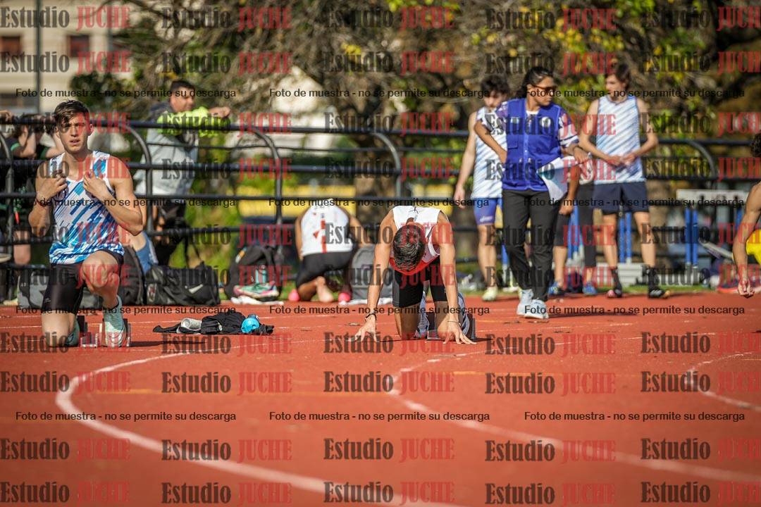 Fotos de los 200 m llanos de varones