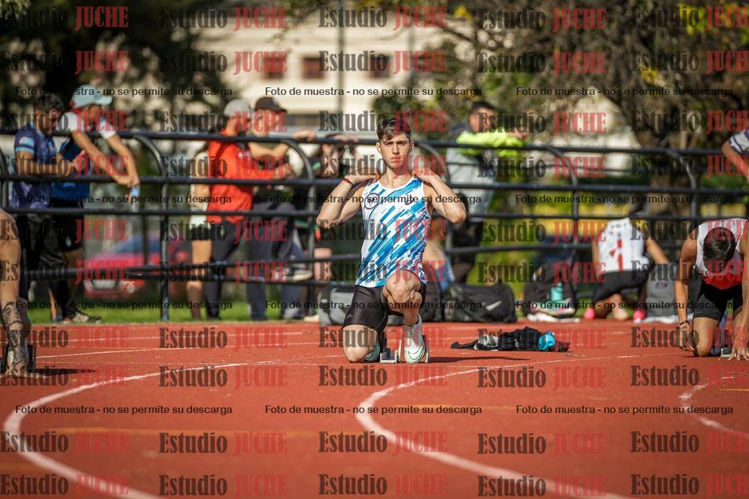 Fotos de los 200 m llanos de varones