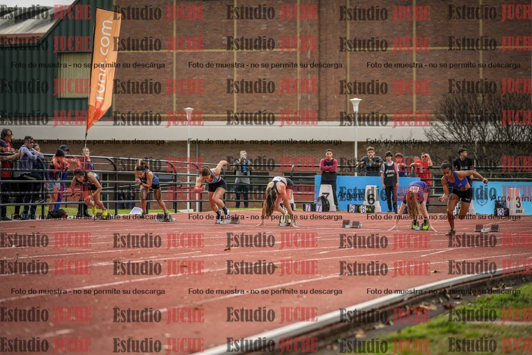 Fotos de los 100 m llanos de mujeres