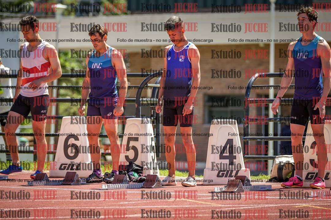 Fotos de los 110 m con vallas de varones