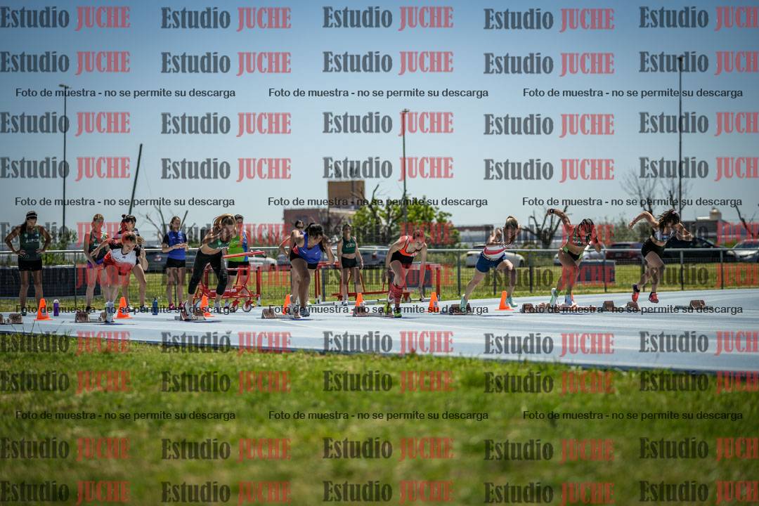 Fotos de los 100 m llanos de mujeres