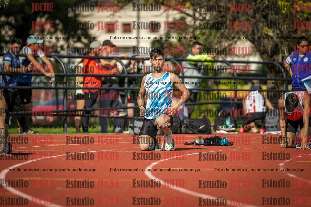 Fotos de los 200 m llanos de varones