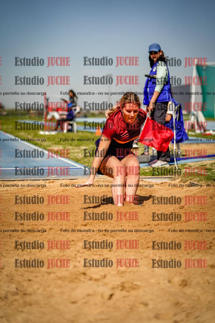 Fotos del salto en largo de mujeres - heptatlón 5