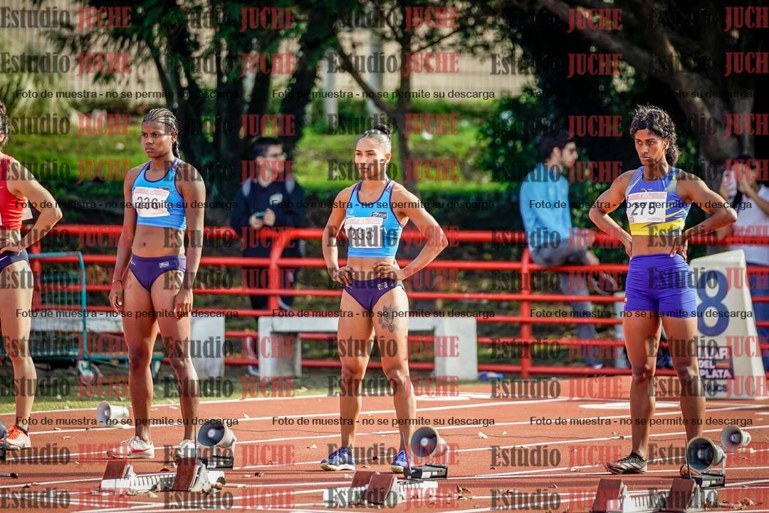 Fotos de los 100 m de mujeres - FINAL