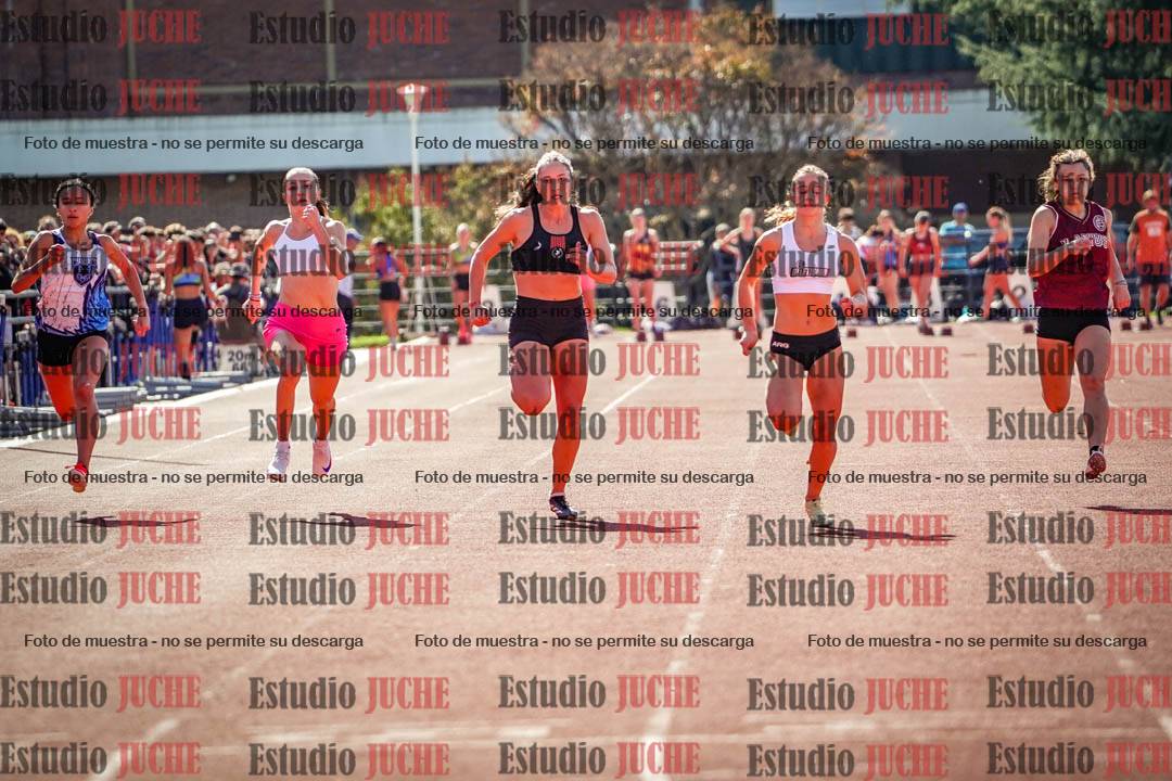 Fotos de los 100 m llanos de mujeres