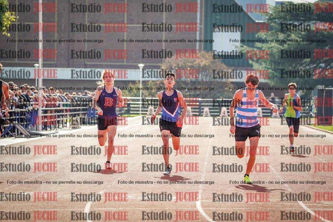 Fotos de los 200 m llanos de varones