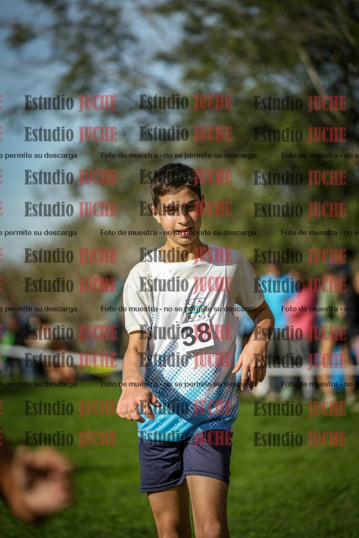 Fotos de la llegada del cross de 3000 m