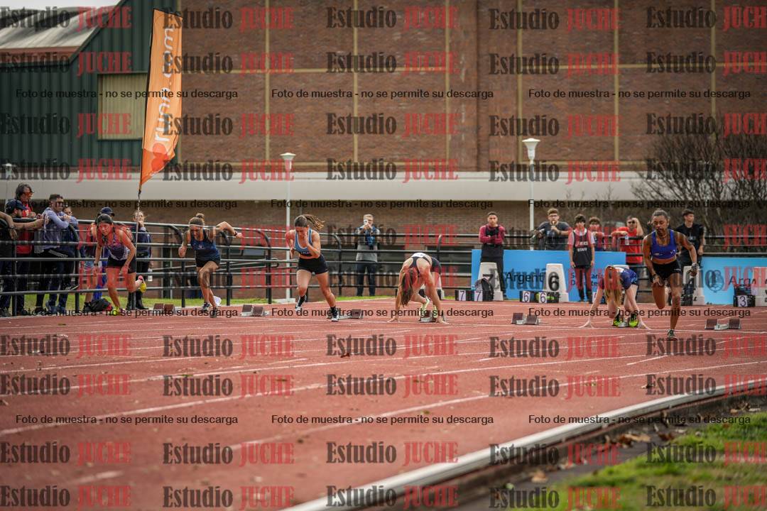 Fotos de los 100 m llanos de mujeres