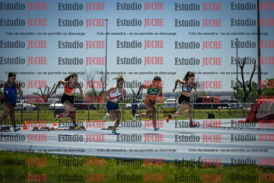 Fotos de los 100 m llanos de mujeres