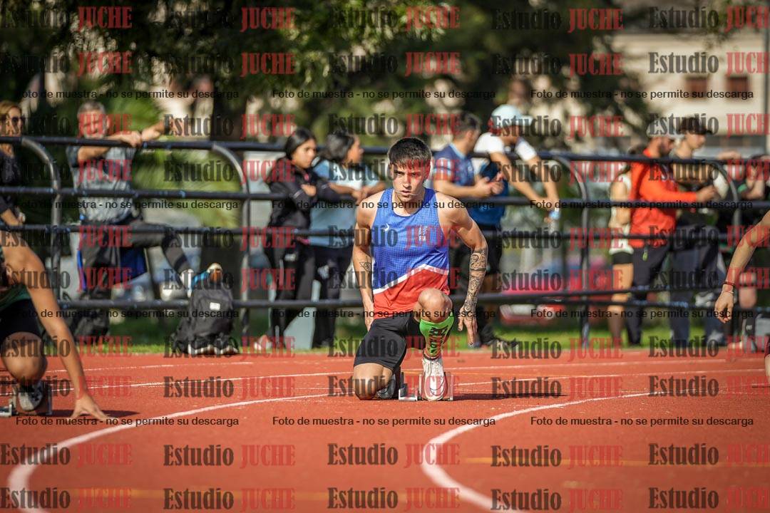 Fotos de los 200 m llanos de varones