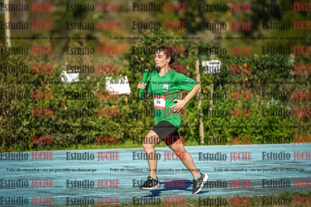 Fotos durante los relevos