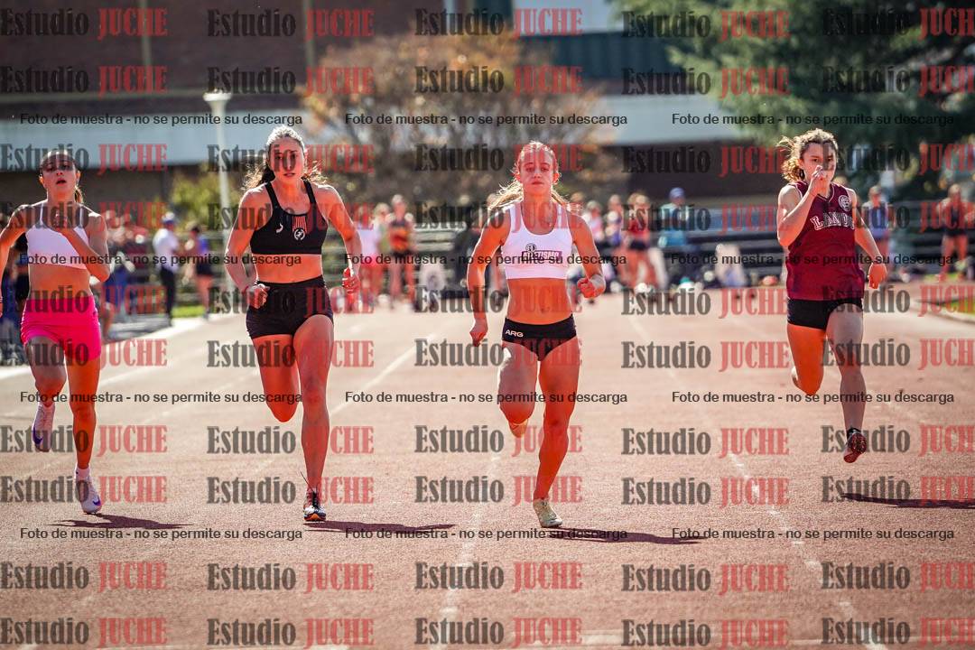 Fotos de los 100 m llanos de mujeres