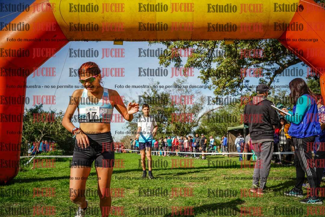 Fotos de la llegada del cross de 3000 m