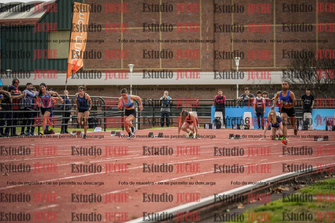 Fotos de los 100 m llanos de mujeres