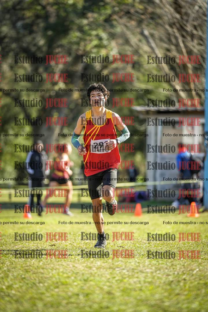 Fotos de la llegada del cross de 3000 m
