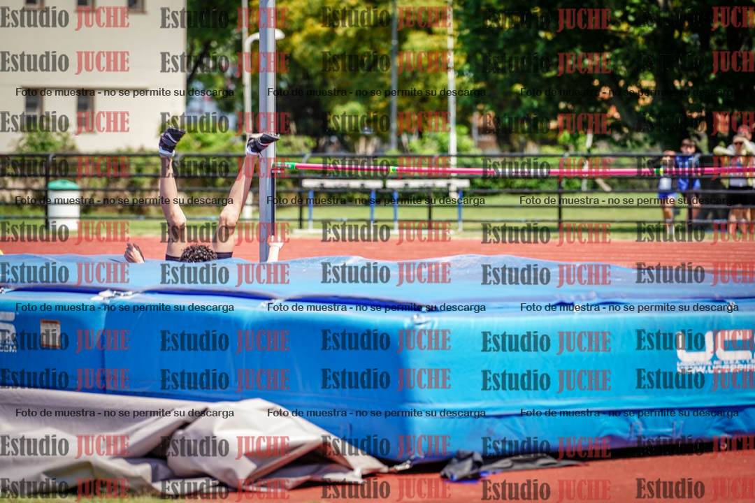 Fotos del salto en alto de varones