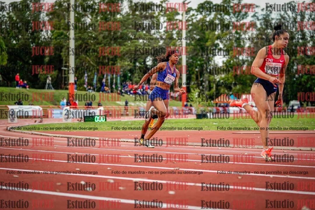 Fotos de los 200 m llanos de mujeres - FINAL
