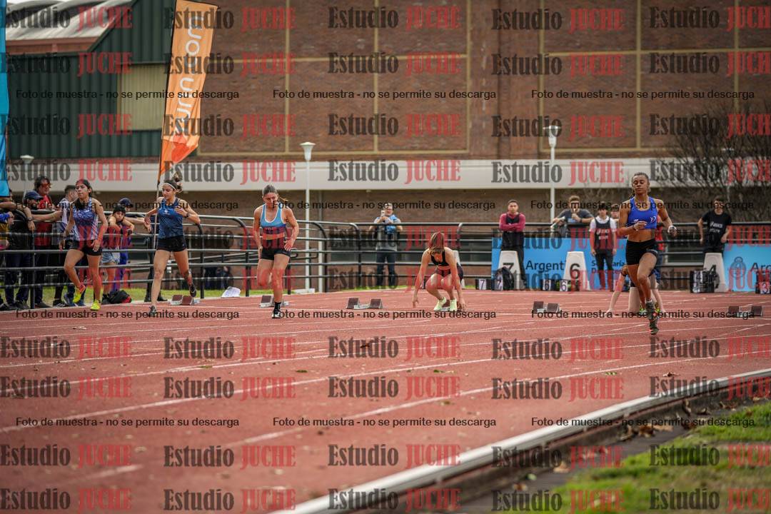 Fotos de los 100 m llanos de mujeres