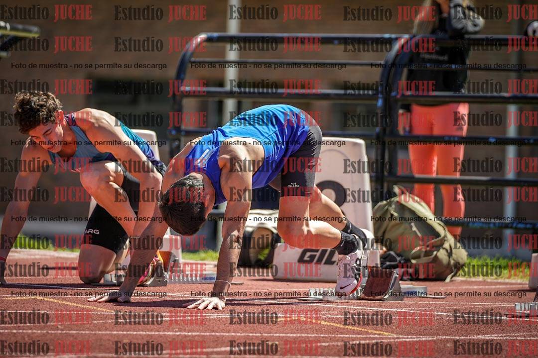 Fotos de los 110 m con vallas de varones