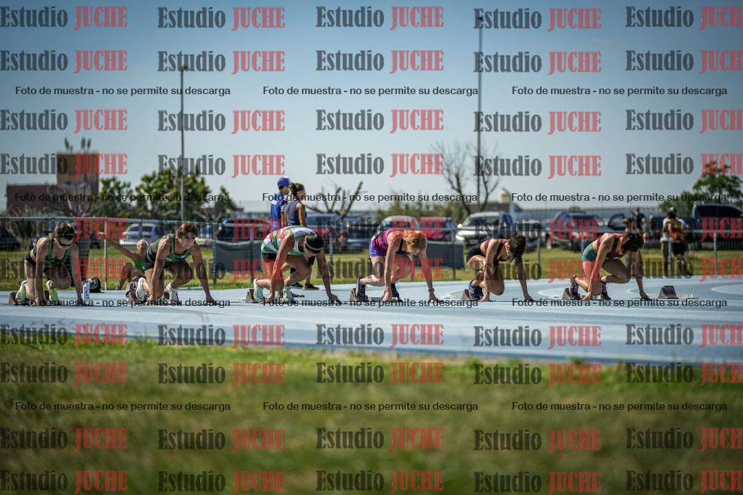 Fotos de los 100 m llanos de mujeres