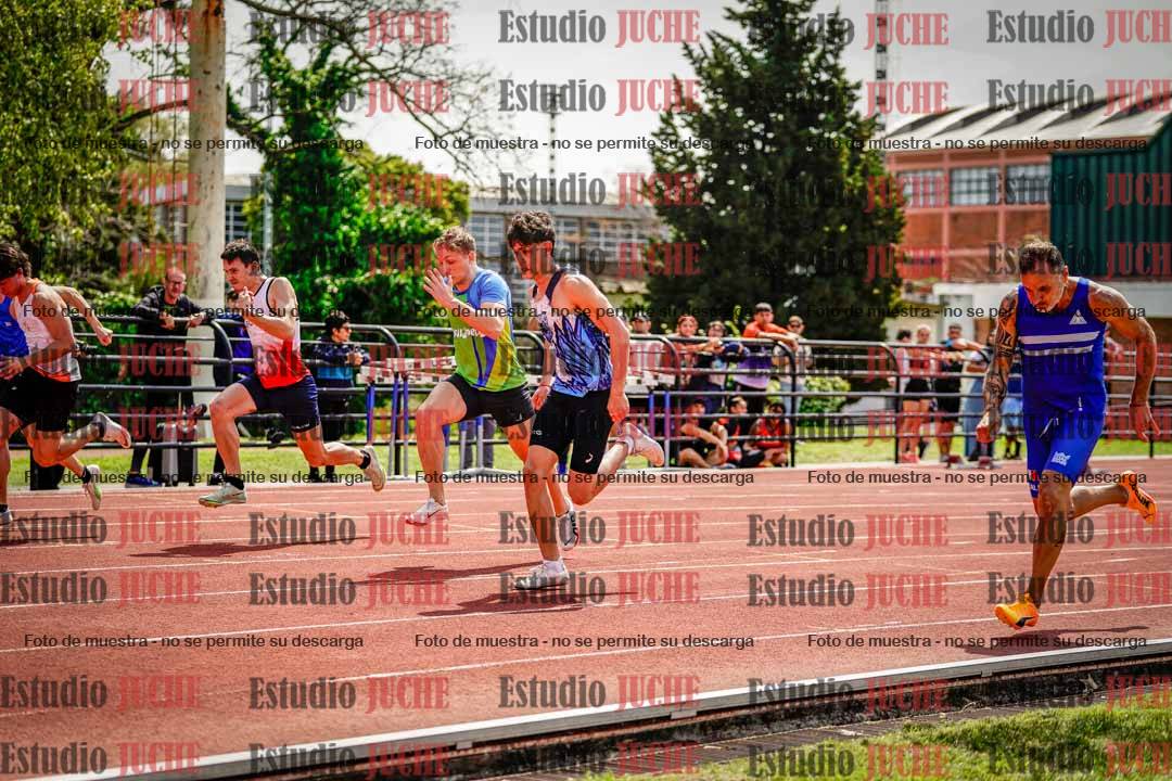Fotos de los 100 m de varones