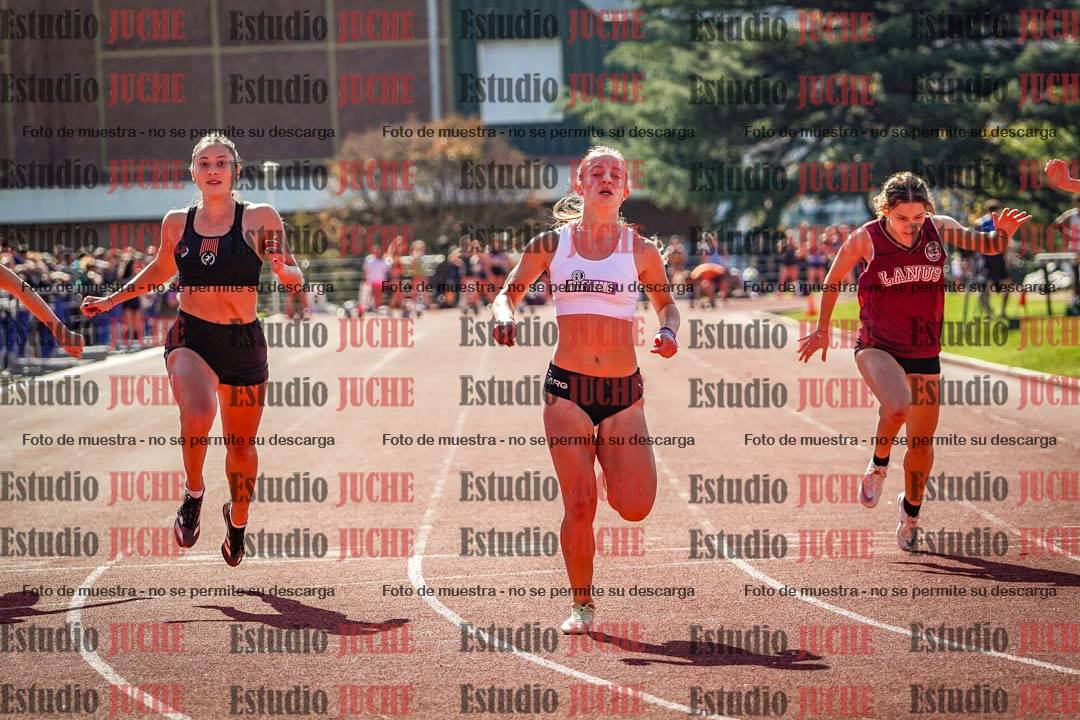 Fotos de los 100 m llanos de mujeres