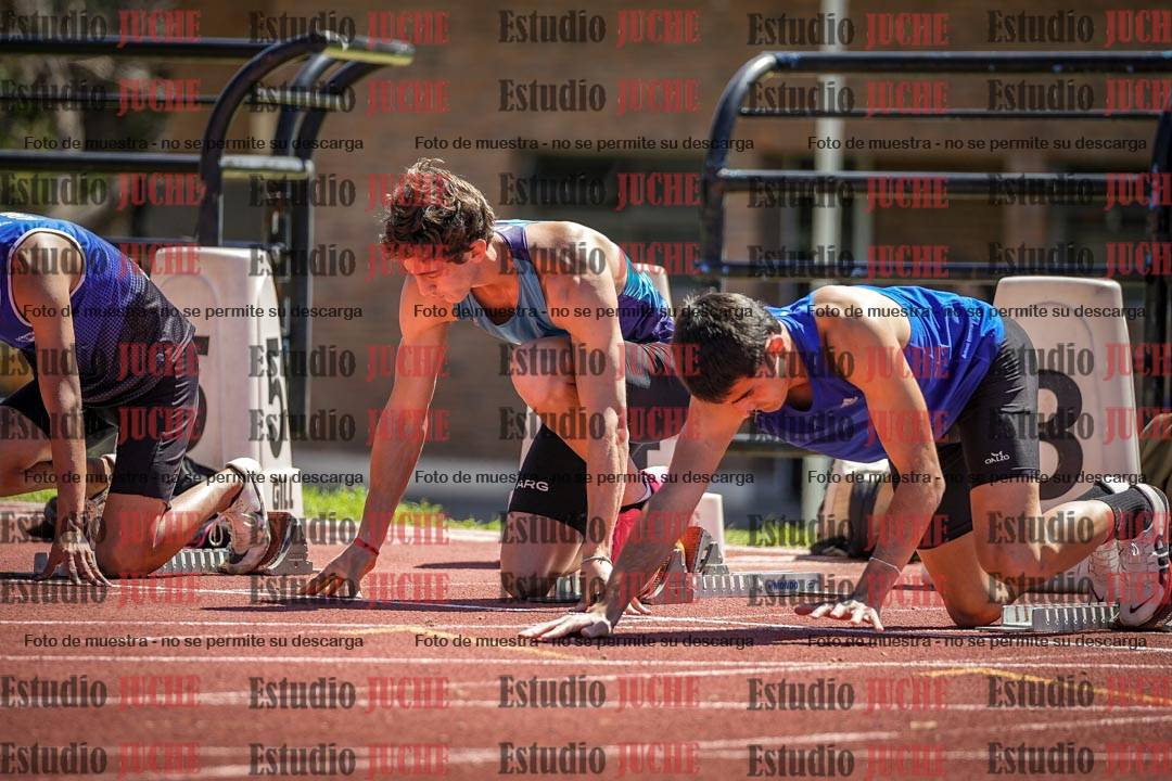 Fotos de los 110 m con vallas de varones