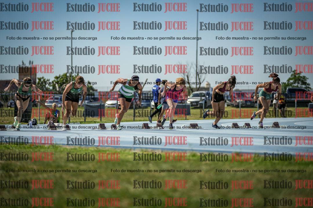 Fotos de los 100 m llanos de mujeres