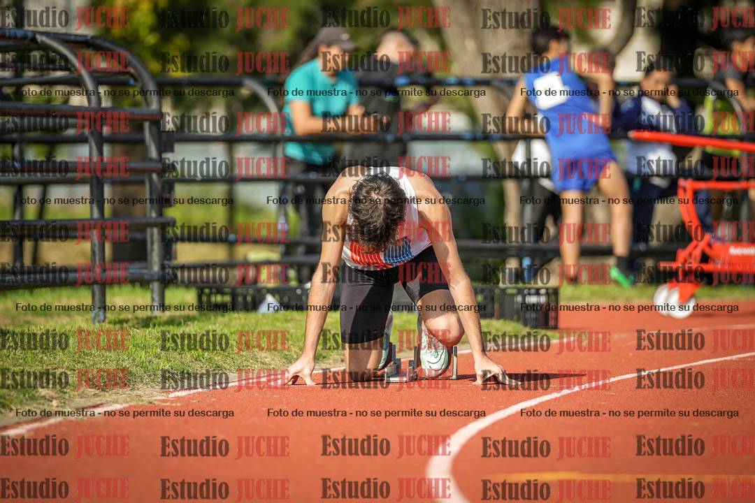 Fotos de los 200 m llanos de varones